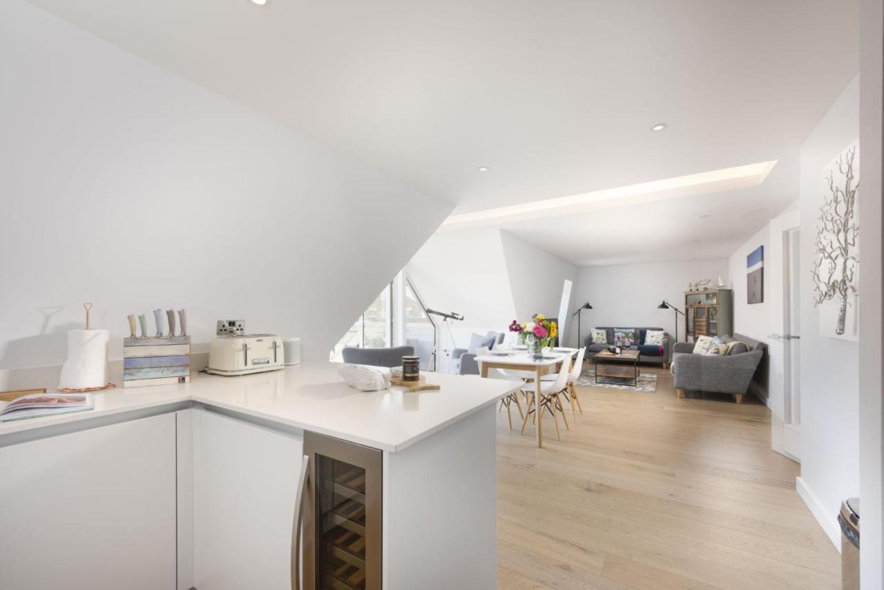 Appartement Fowey Penthouse, Fowey Extérieur photo