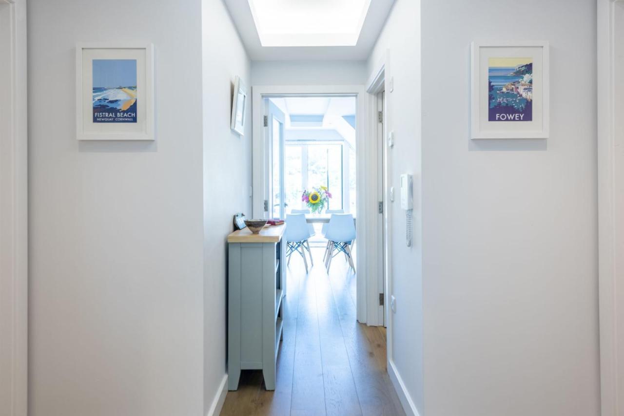 Appartement Fowey Penthouse, Fowey Extérieur photo